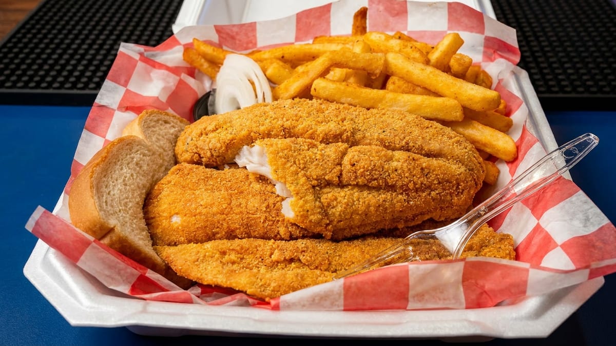 Catfish and fries